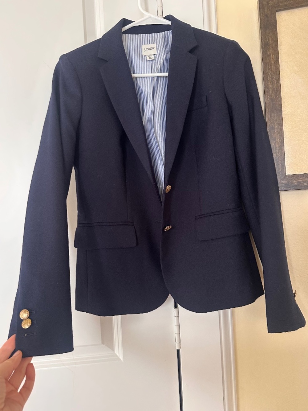 JCREW schoolboy blazer navy size 00